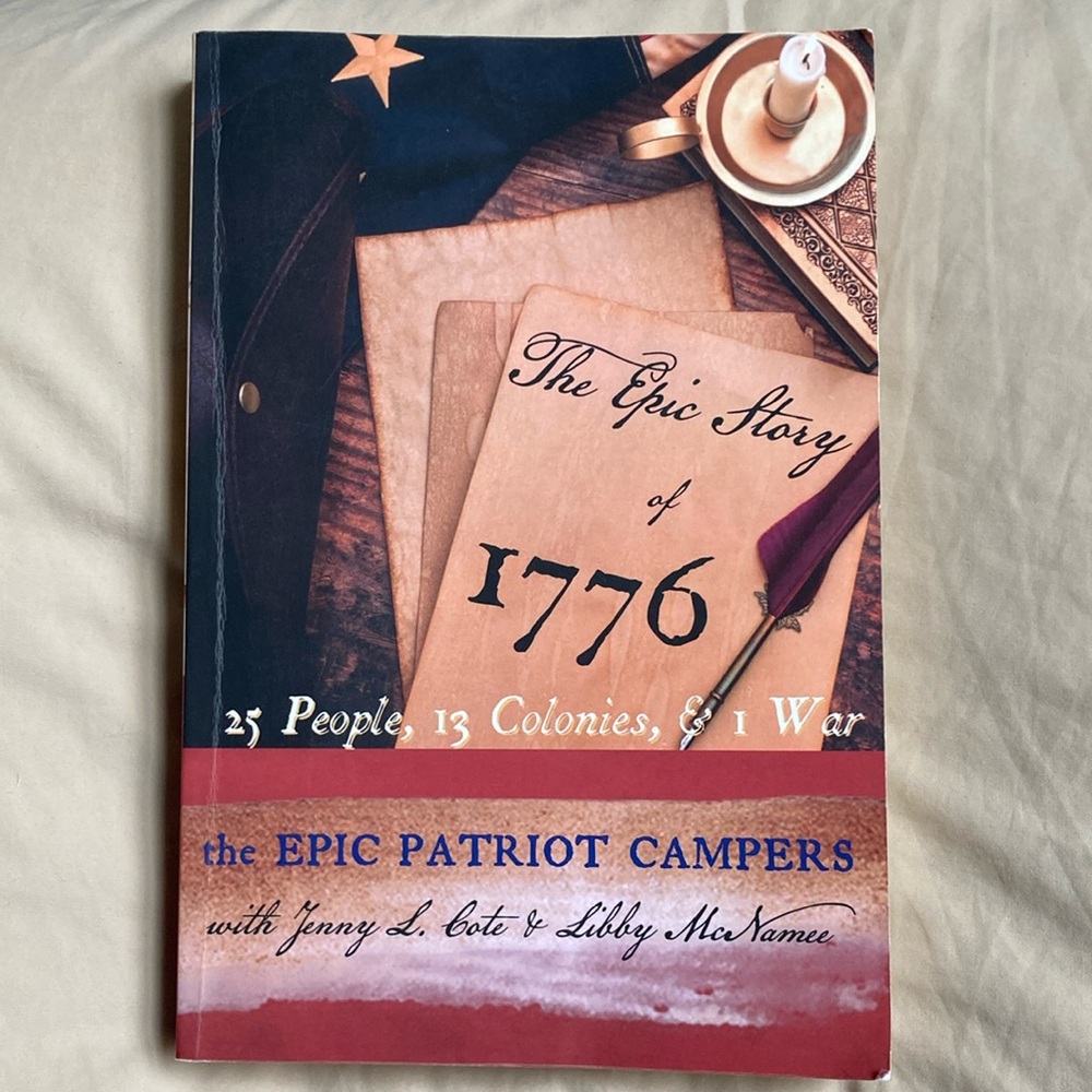 The Epic Story of 1776 Book